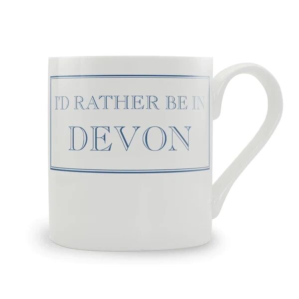 I'd Rather Be In Devon Mug-Stubbs