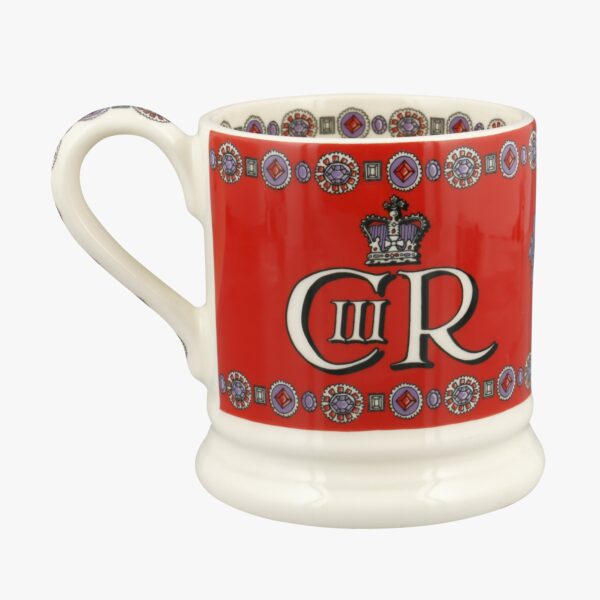Emma Bridgewater |  Seconds God Save The King 1/2 Pint Mug - Unique Handmade & Handpainted English Earthenware Tea/Coffee Mug - Image 4