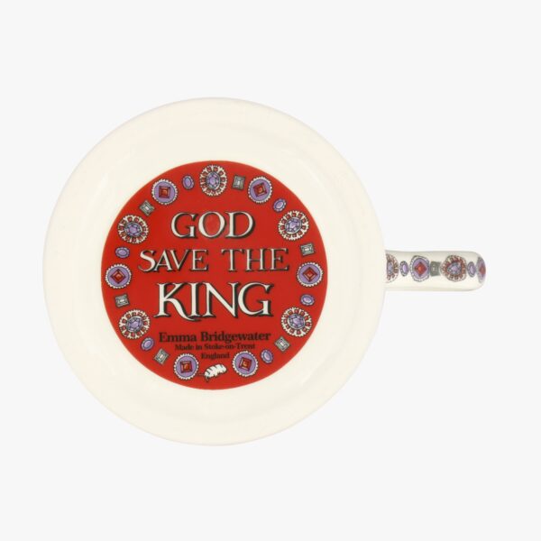 Emma Bridgewater |  Seconds God Save The King 1/2 Pint Mug - Unique Handmade & Handpainted English Earthenware Tea/Coffee Mug - Image 6