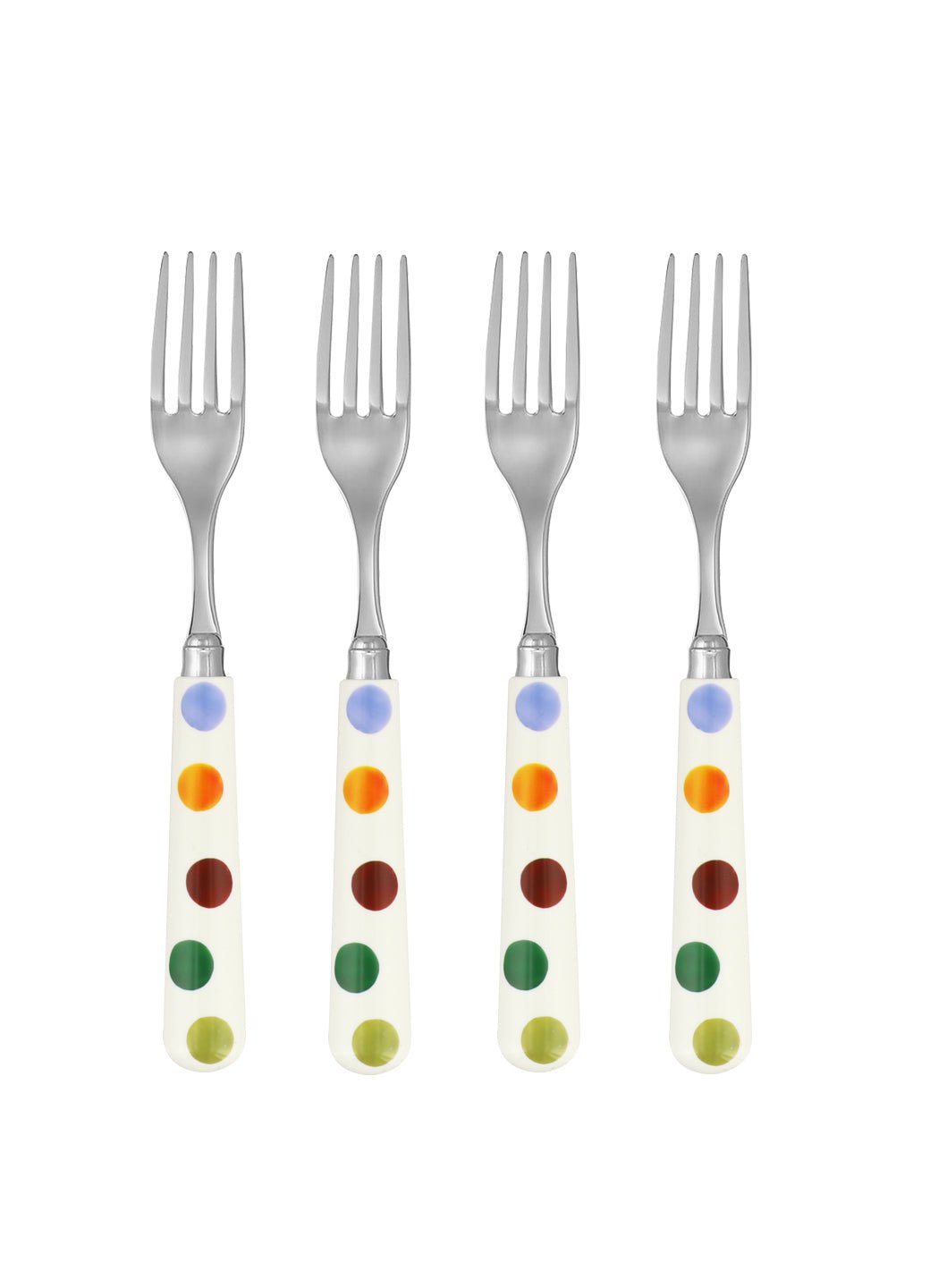 Polka Dot Set Of 4 Forks  | Emma Bridgewater