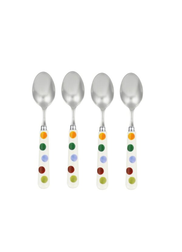 Polka Dot Set Of 4 Teaspoons  | Emma Bridgewater