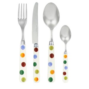 Polka Dot Set Of 16 Cutlery | Emma Bridgewater