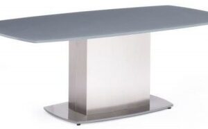 Olivia Grey Glass Coffee Table