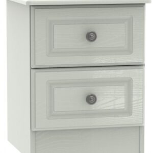 Pembroke Cashmere 2 Drawer Bedside Cabinet