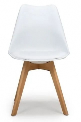 Set of 4 Urban White Dining Chair