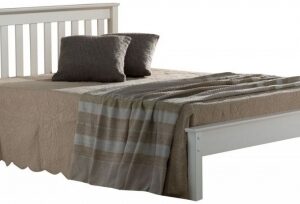 Denver Grey Bed - Sizes Available