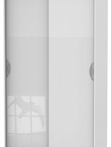 Camden White Gloss 2 Door Sliding Wardrobe