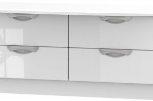 Camden White Gloss Bed Box