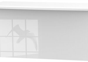 Camden White Gloss Blanket Box