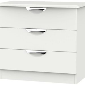 Camden Grey 3 Drawer Small Chest