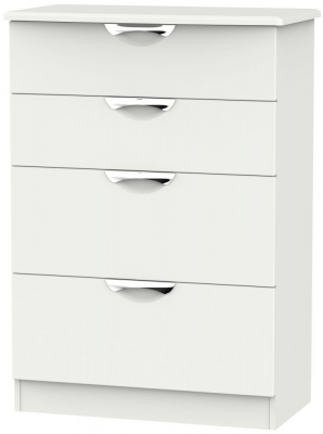 Camden Grey 4 Drawer Deep Chest