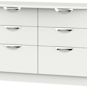 Camden Grey 6 Drawer Midi Chest