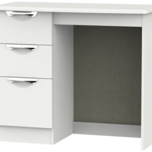 Camden Grey 3 Drawer Single Dressing Table