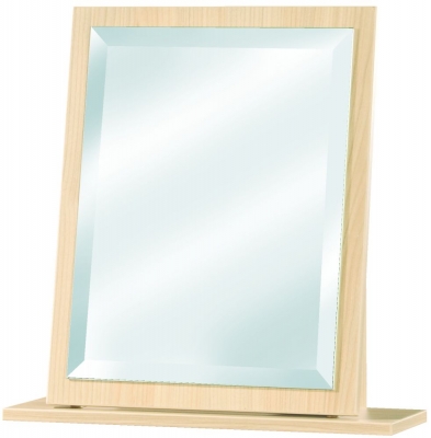Contrast Elm Wood Small Dressing Mirror