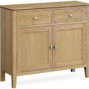 Bath Oak 100cm Small 2 Door Sideboard