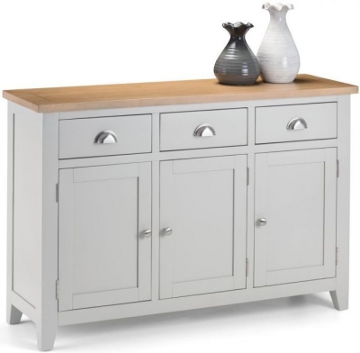 Richmond Grey Medium 3 Door Sideboard