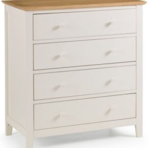 Salerno Ivory 4 Drawer Chest