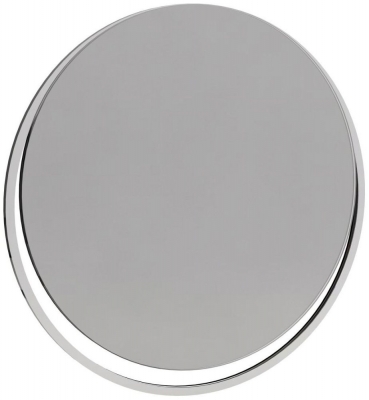 Federico Chrome Frame Round Wall Mirror
