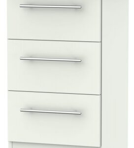 Sherwood Porcelain 3 Drawer Beside Cabinet
