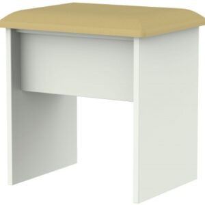 Sherwood Porcelain Padded Dressing Stool