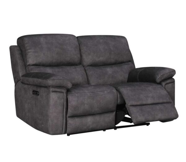 Sorrento 2 Seater Electric Reclining Sofa Grey