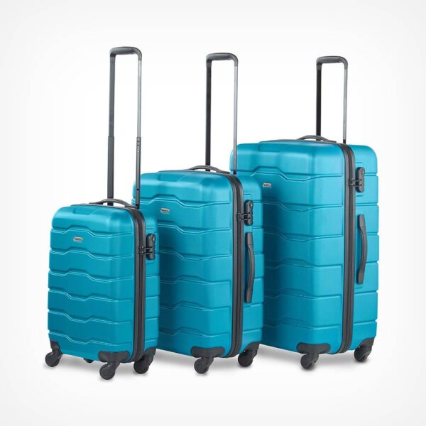 3 piece Teal Luggage Set