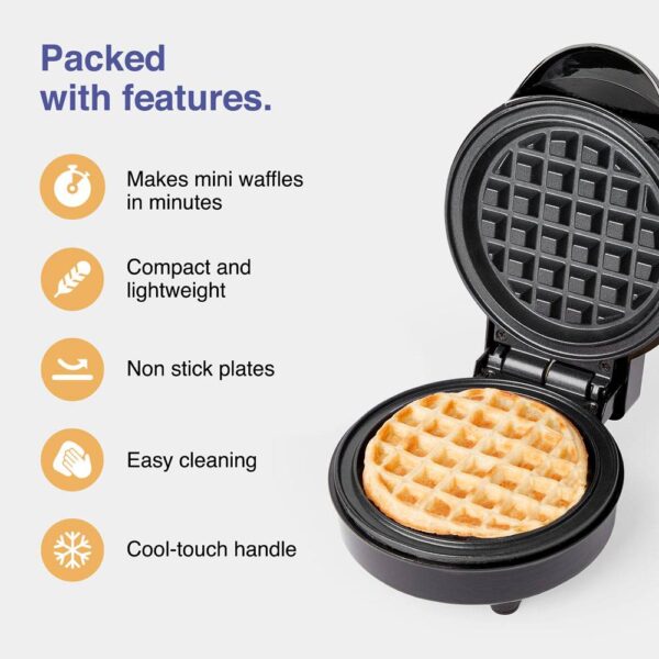 600w Mini Waffle Maker - Image 3