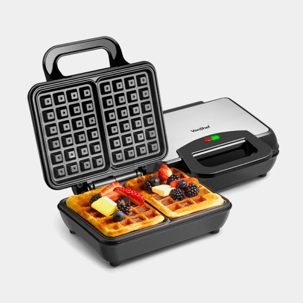 Dual Belgian Waffle Maker