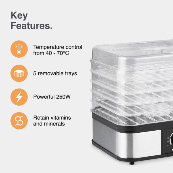 5 Tier Food Dehydrator - Image 4