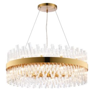Bond Street Brass Chandelier