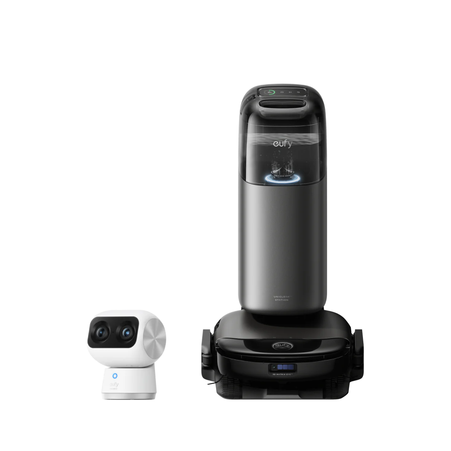 eufy Indoor Cam S350 + Robot Vacuum Omni S1 Pro Black