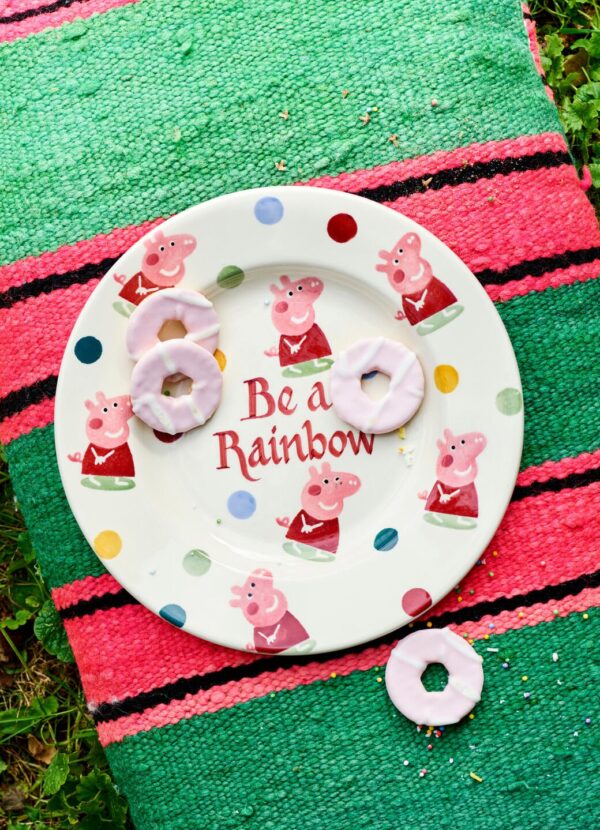 Personalised Peppa Pig 8 1/2 Inch Plate  - Customise Your Own Pottery  | Emma Bridgewater