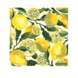 Vegetable Garden Lemons Cocktail Napkins  | Emma Bridgewater