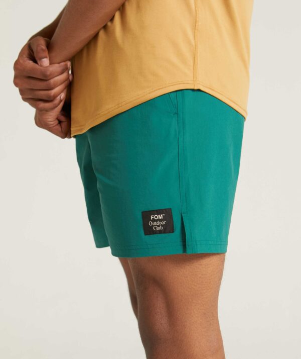 Mens Outdoor Adventure Shorts - Green Wilderness