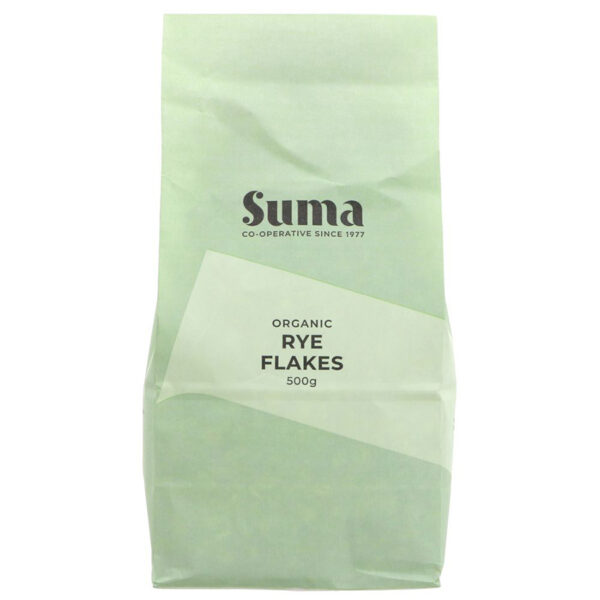 Suma Prepacks Organic Rye Flakes - 500g