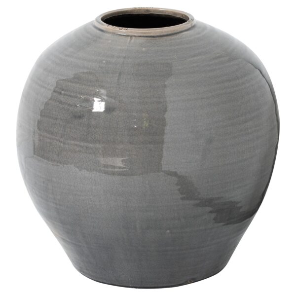 Garda Grey Glazed Regola Vase