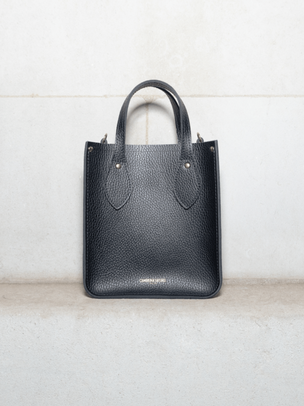 The Mini Tote - Black Celtic Grain - Image 3