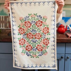 Antique Roses Tea Towel | Emma Bridgewater