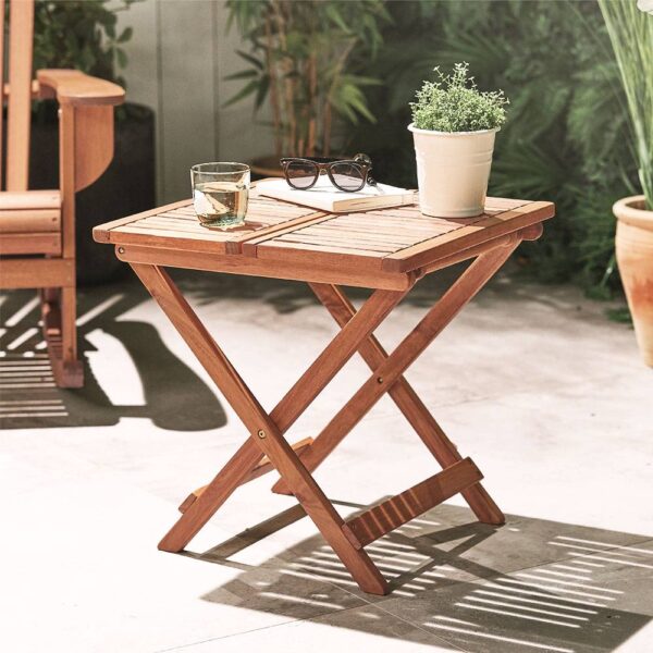 Wooden Adirondack Side Table - Image 4