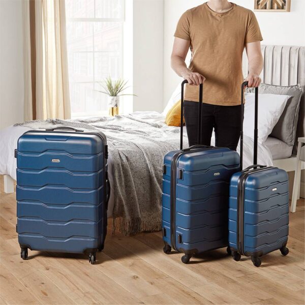 3pc Navy Luggage Set - Image 2