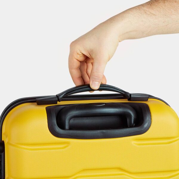 3pc Bumblebee Yellow Luggage Set - Image 4