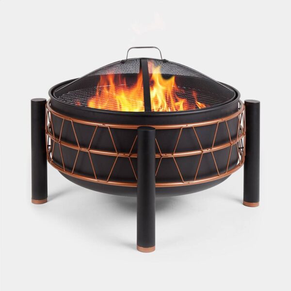 Black Copper Fire Pit