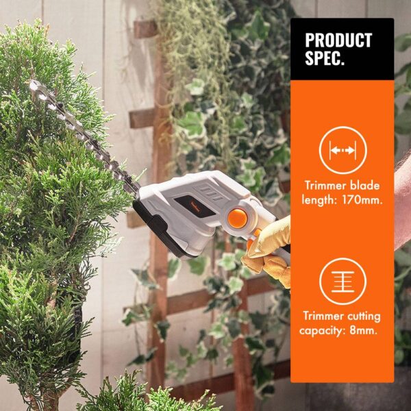 7.2V 2 in 1 Hedge  Grass Trimmer - Image 4