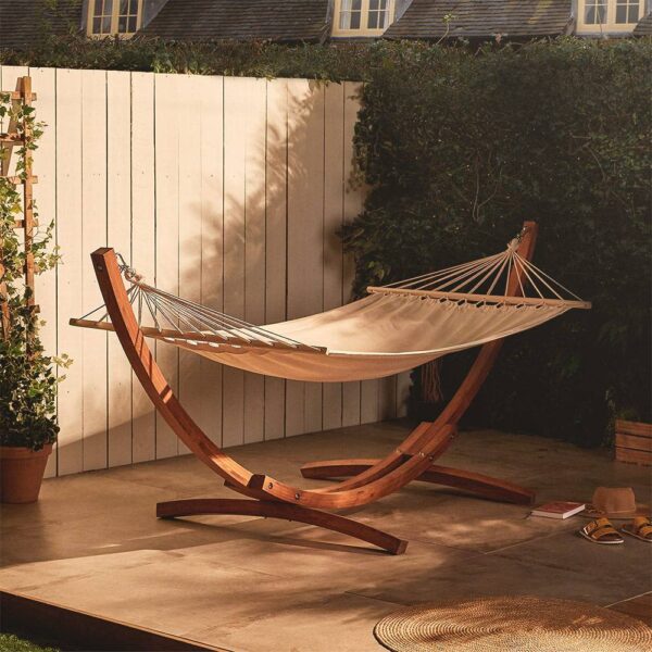 1 Person Hammock with Wooden Frame - Image 3