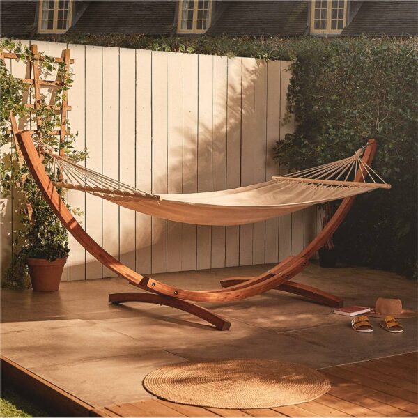 1 Person Hammock with Wooden Frame - Image 4