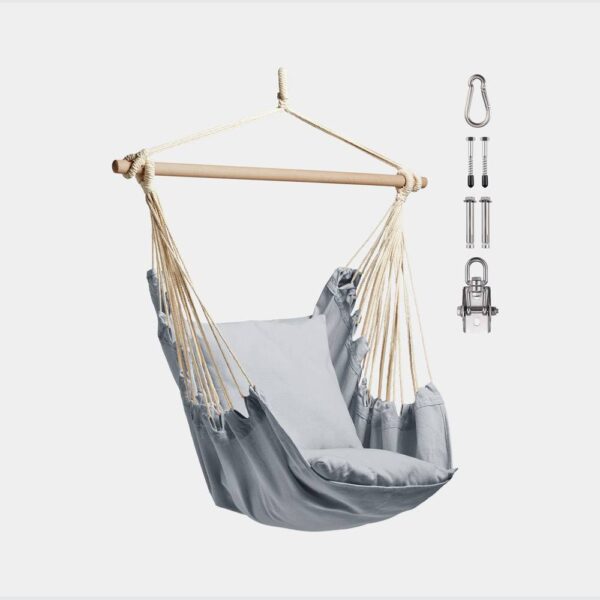 Seville Grey Hanging Swing Chair