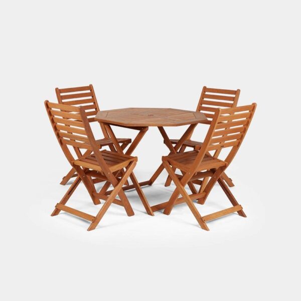 4 Seater Wooden Dining Set