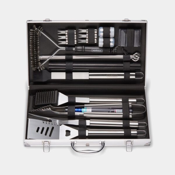 25pc BBQ Tool Set with Aluminium Case