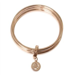 Newbridge Silverware Rose Gold plate Triple Bangle