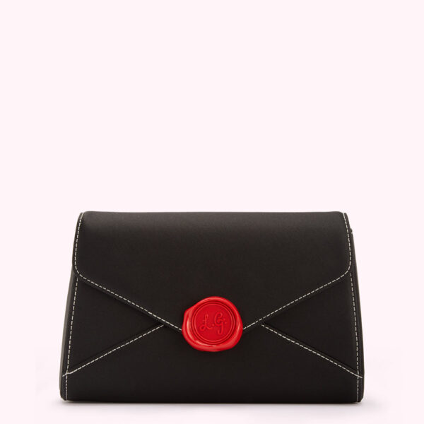 Black Lulu Mail Envelope Clutch Black Lulu Mail Envelope Clutch